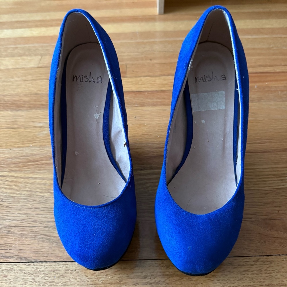 Mishka Women's Blue Pumps